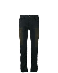 Jeans strappati neri di Diesel Black Gold