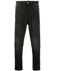 Jeans strappati neri di Emporio Armani