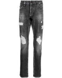 Jeans strappati neri di Philipp Plein