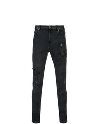 Jeans strappati neri di RH45