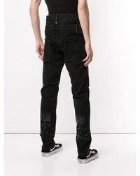 Jeans strappati neri di Mastermind World