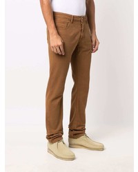 Jeans terracotta di Hand Picked