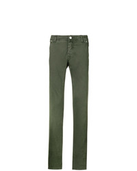 Jeans verde oliva di Jacob Cohen