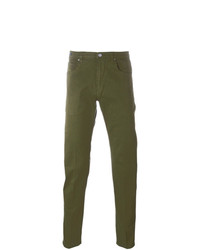 Jeans verde oliva di Pt05