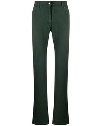 Jeans verde scuro di Maximilian Davis