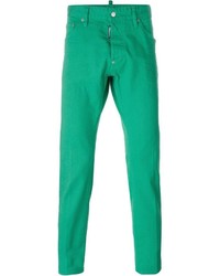 Jeans verdi di DSQUARED2