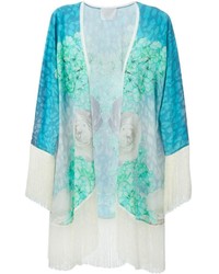 Kimono a fiori acqua di Athena
