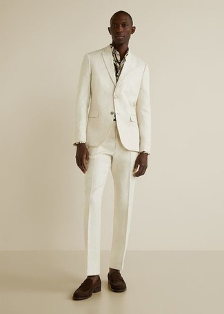 Camicia elegante stampata bianca di PS Paul Smith