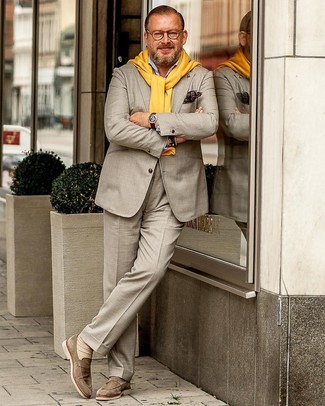 Maglione girocollo giallo di Polo Ralph Lauren