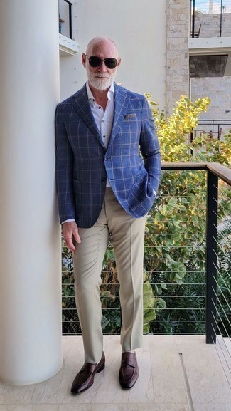 Come indossare e abbinare pantaloni con una giacca per un uomo di 50 anni in estate 2023 (40 outfit) | Lookastic