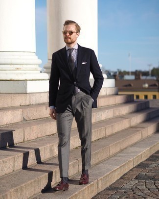 Pantaloni eleganti grigi di Selected Homme