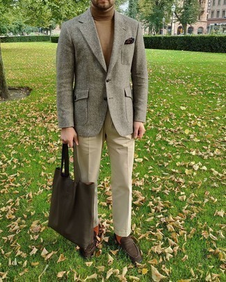 Blazer di lana grigio di Vivienne Westwood