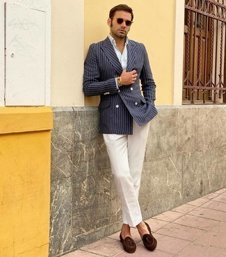 Penetrate tiger Achievable Quale mocassini eleganti indossare con pantaloni bianchi per un uomo di 30  anni in estate 2023 in modo formale (228 outfit) | Lookastic