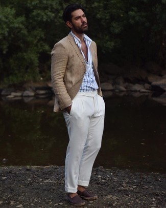 Pantaloni eleganti bianchi di Gucci