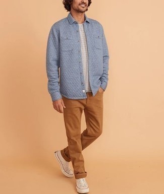 Jeans terracotta di Levi's Made & Crafted