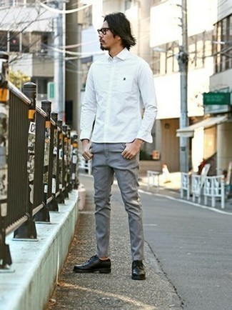 Camicia a maniche lunghe bianca di Kenzo