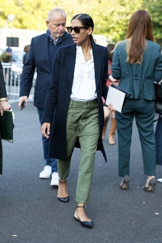 Farfetch Donna Abbigliamento Pantaloni e jeans Pantaloni Pantaloni cargo Cargo Verde 