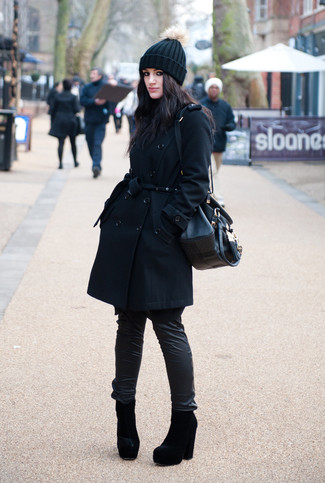Cappotto nero di Givenchy