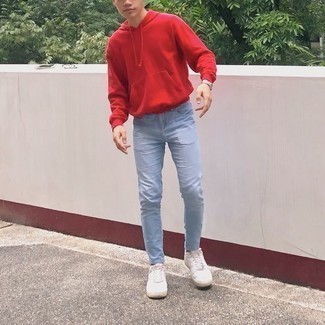 Maglione rosso di Calvin Klein