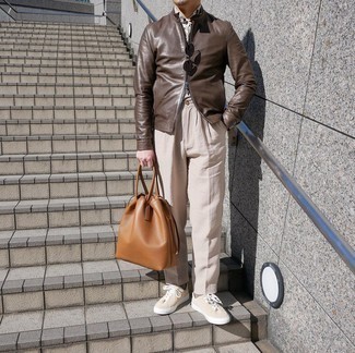 Polo beige di Norse Projects