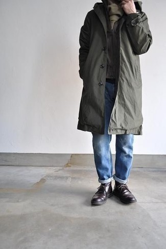 Cardigan con zip grigio scuro di DSQUARED2