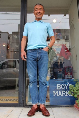 Jeans blu di Balenciaga