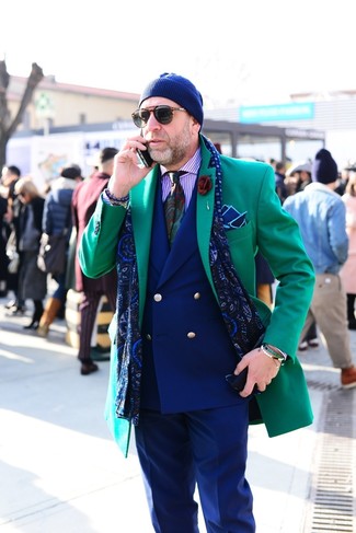 Come indossare e abbinare un soprabito con un blazer doppiopetto in inverno 2025: Potresti abbinare un soprabito con un blazer doppiopetto come un vero gentiluomo. Un look stupendo per essere più cool e alla moda anche in inverno.
