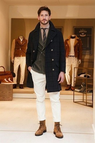 Stivali casual in pelle scamosciata marroni di Polo Ralph Lauren