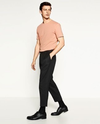 T-shirt girocollo rosa di New Balance