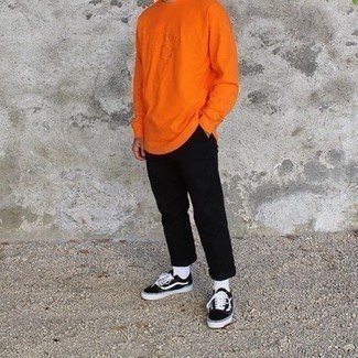 T-shirt manica lunga arancione di Dion Lee