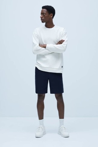 Pantaloncini blu scuro di Nike
