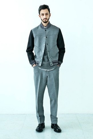 Maglione girocollo grigio di Polo Ralph Lauren
