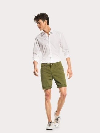 Pantaloncini verde oliva di Asos