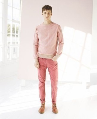 Jeans rosa di Soulland