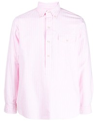 Maglia  a polo a righe orizzontali rosa di Polo Ralph Lauren