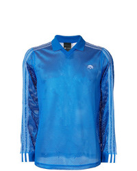 Maglia  a polo blu di Adidas Originals By Alexander Wang