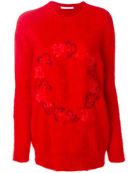 Maglione a fiori rosso di Givenchy