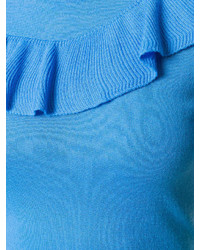 Maglione a maniche corte blu di Pringle