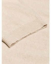 Maglione a maniche corte stampato beige di RED Valentino