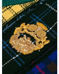Maglione con scollo a v multicolore di Versace