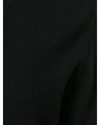 Maglione con scollo a v nero di N.Peal