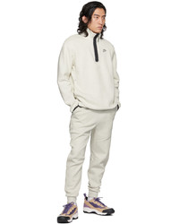 Maglione con zip bianco di Nike