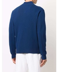 Maglione con zip blu scuro di MACKINTOSH
