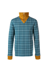 Maglione con zip blu di Calvin Klein 205W39nyc