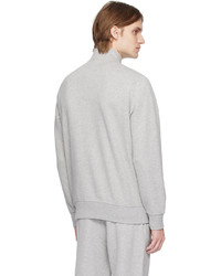 Maglione con zip grigio di Polo Ralph Lauren