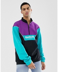 Maglione con zip multicolore di Reebok