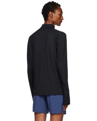 Maglione con zip nero di Reebok Classics