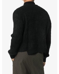Maglione con zip nero di Helen Lawrence