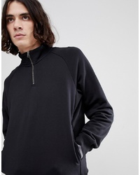 Maglione con zip nero di Nike SB