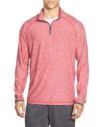Maglione con zip rosa